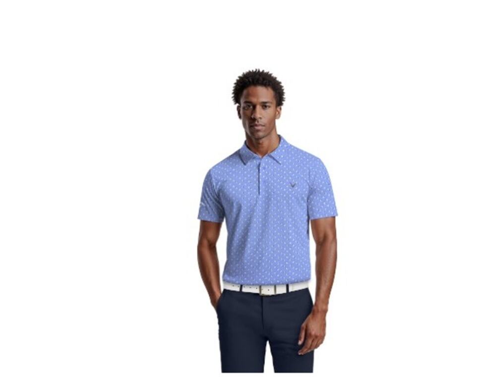 Callaway Men's Performance Polo Vista Blue Size S